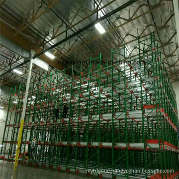 High Density Warehouse Storage Racking Automatic Shuttle System Radio Rack